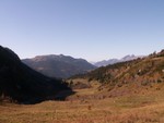 La vue depuis la Via Ferrata.
Uitzicht vanaf de berg.
