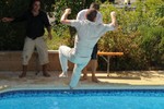 Plongeon  l'insu de mon plein gr...
En toen ging het zwembad open...