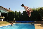 Comme quand il avait 16 ans!
Natuurlijk werd er ook wat showtjes weg gegeven.