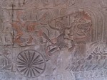 Scne de guerre, Angkor Wat