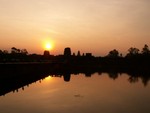 Angkor Wat au lever du soleil