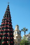 Mon beau sapin, roi de la Plaza de Armas.
Ook hier hebben ze....