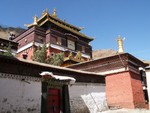 La gompa abritant les restes d'un Panchen Lama  Tashilumpo