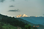 Lamjung Himal 6932m, vu depuis Besisahar