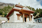 Nouvelle Gompa en construction  Upper Pisang