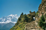 Les Annapurna II & IV, entre Ghyaru et Ngawal