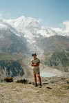 Thierry devant le Gangapurna - 7457 m