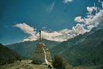 La vue depuis la Gompa