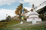 Stupa  la sortie de Manang