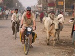 L'entre dans Varanasi