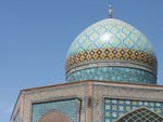 Le dme du sanctuaire Imamzadeh-yeHossein  Qazvin