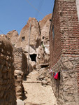 Les ruelles de Kandovan, sorte de Cappadoce miniature