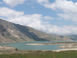 Lac artificiel dans l'Alborz, au nord est de Teheran