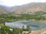Le lac de Ovan, dans la valle d'Alamut