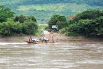 Un ferry cologique qui n'utilise que la force du courant.
Deze ferry werd door de kracht van het water naar de andere kant gebracht.