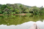 Nous sommes presque dans le bassin amazonien.
Aan de voet van de Amazone.