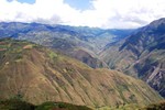 Les environs de Chachapoyas.
De omgeving van Chachapoyas.