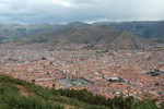 Vue panormique de Cuzco.
Cusco.