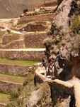 Massimo et moi  Ollantaytambo.