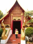 Wat Phra Kaeo, Chiang Rai, o fut retrouve la statue du bouddha d'meraude
