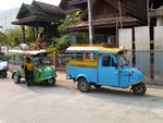 Les drles de tuk-tuk de Phitsanulok