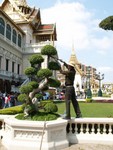 Entretien du jardin du Palais Royal