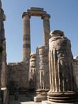 Les colonnes du temple d'Apollo de Dydimes