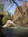 La rivire au fond de la valle d'Ihlara