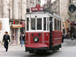 Le tram de Istiklal Caddesi