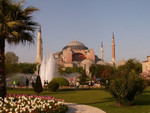 Aya Sofia depuis le parc