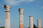 Les ruines du forum d'Aquilea.