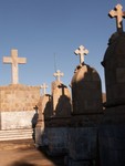 Au sommet du Cerro Calvari, Copacabana.