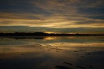 Lever de soleil sur le salar d'Uyuni.
Zonsopgang op de Salar d'Uyuni.