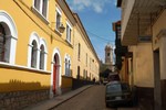 Dans les rues de Potosi.
Een van de vele mooie straatjes in Potosi.